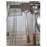 LADDEL, WOK UTENSILS, MISC
