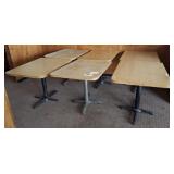 6 PC DINING TABLES 41X30 EACH