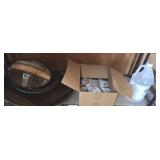 SERVING TRAYS, SECURITY MIRROR, LIQUID HAND