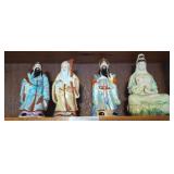 PORCELAIN ORIENTAL FIGURINES