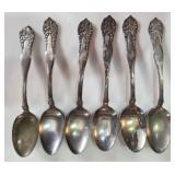 GROUP OF HALLMARKED SPOONS