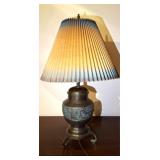 BRASS ORIENTAL LAMP 20IN