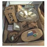 ASSORTED COLLECTIBLES, WOODEN TAP, MISC