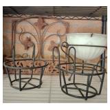 WALL POCKET AND PLANTER STANDS