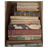 BOX OF VINTAGE BOOKS
