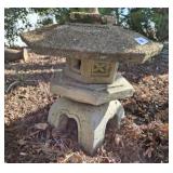 CONCRETE GARDEN PAGODA 12 INCH