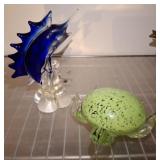 SAKS FIFTH AVE BLOWN PAPER WEIGHTS