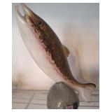 LANGHAM GLASS PAPER WEIGHT FISH