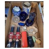 VASES, COSMETIC JARS, ROSE BOWL, PAPER WEIGHT