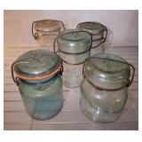 ASSORTED ATLAS AND BALL JARS