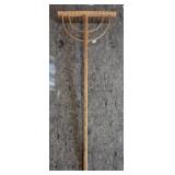 PRIMITIVE WOODEN RAKE