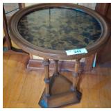 VINTAGE ACCENT TABLE 16X21