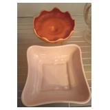 SHAWNEE BOWL, MID CENTURY COMPOTE