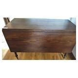 ANTIQUE DROP LEAF DINING TABLE