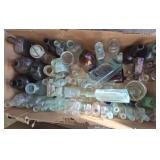 BOX OF VINTAGE COLLECTOR BOTTLES
