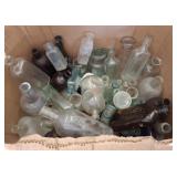BOX OF VINTAGE COLLECTOR BOTTLES