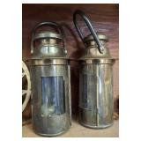 VINTAGE BRASS LANTERNS