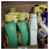 YARD CHEMICALS, OILS, MISC