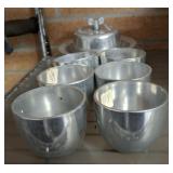 PEWTER STEMLESS GLASSES
