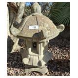 CONCRETE GARDEN PAGODA 24 INCH