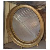 OVAL MIRROR AND VANITY MIRROR
