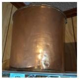COPPER BUCKET 14X16