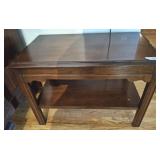 ORIENTAL STYLE END TABLE 2 TIER