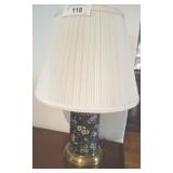 ORIENTAL STYLE DECORATIVE LAMP 20IN