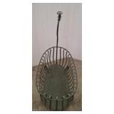 WROUGHT DECORATIVE PLANTER/RACK