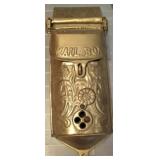 VINTAGE BRASS MAIL BOX