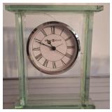 HOWARD MILLER CLOCK- SHOWS DAMAGE 8IN