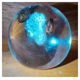 BLOWN GLASS PAPERWEIGHT