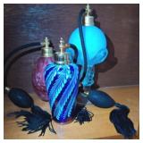 EXOTIC GLASS SPRITZER BOTTLES