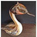 LANGHAM GLASS BLOWN BIRD 11IN