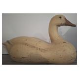 SIGNED FOURS 1985 WOODEN GOOSE