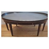 OVAL ANTIQUE COFFEE TABLE