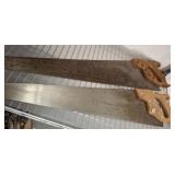 2 PC HAND SAWS