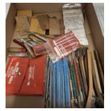 SCREW EXTRACTORS, TOOLS, MISC