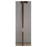 VINTAGE BRASS HANDLE CANE