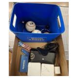 KNIVES, SUNGLASSES, CHARGERS