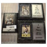 MOUNTED NBA STARS CARDS