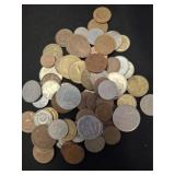 ASSORTED FOREIGN COINS