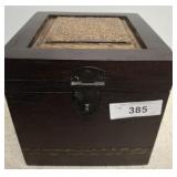 DECORATIVE BOX OF CAMPAIGN BUTTONS