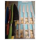 ASSORTED KITCHEN KNIVES