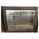 SC BATTLEGROUND COMMEMORATIVE MAP