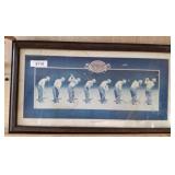 GOLF PRINT-THE EXPLOSION SHOT