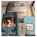 ASSORTED BOOKS AND FRIARS BIBLE