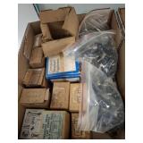 ASSORTED FASTENERS AND SWITCHES
