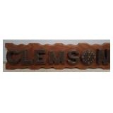 42IN CLEMSON CLOCK WALL DECOR