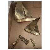 BRASS BIRDS, SHIPS, MAN